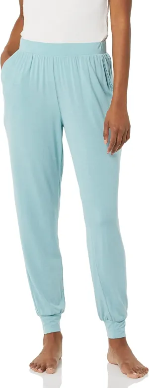 Amazon Essentials Womens Pajama Pants, Lightweight Knit Jersey Jogger Lounge Sleep Wear with Pockets