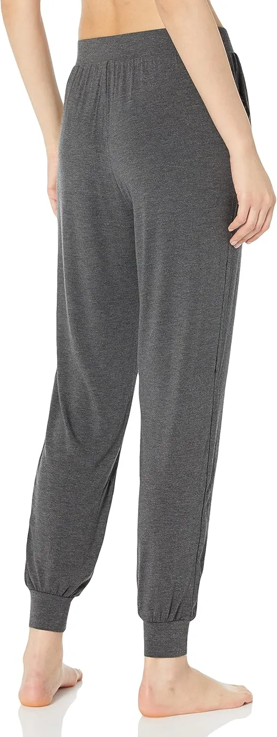 Amazon Essentials Womens Pajama Pants, Lightweight Knit Jersey Jogger Lounge Sleep Wear with Pockets