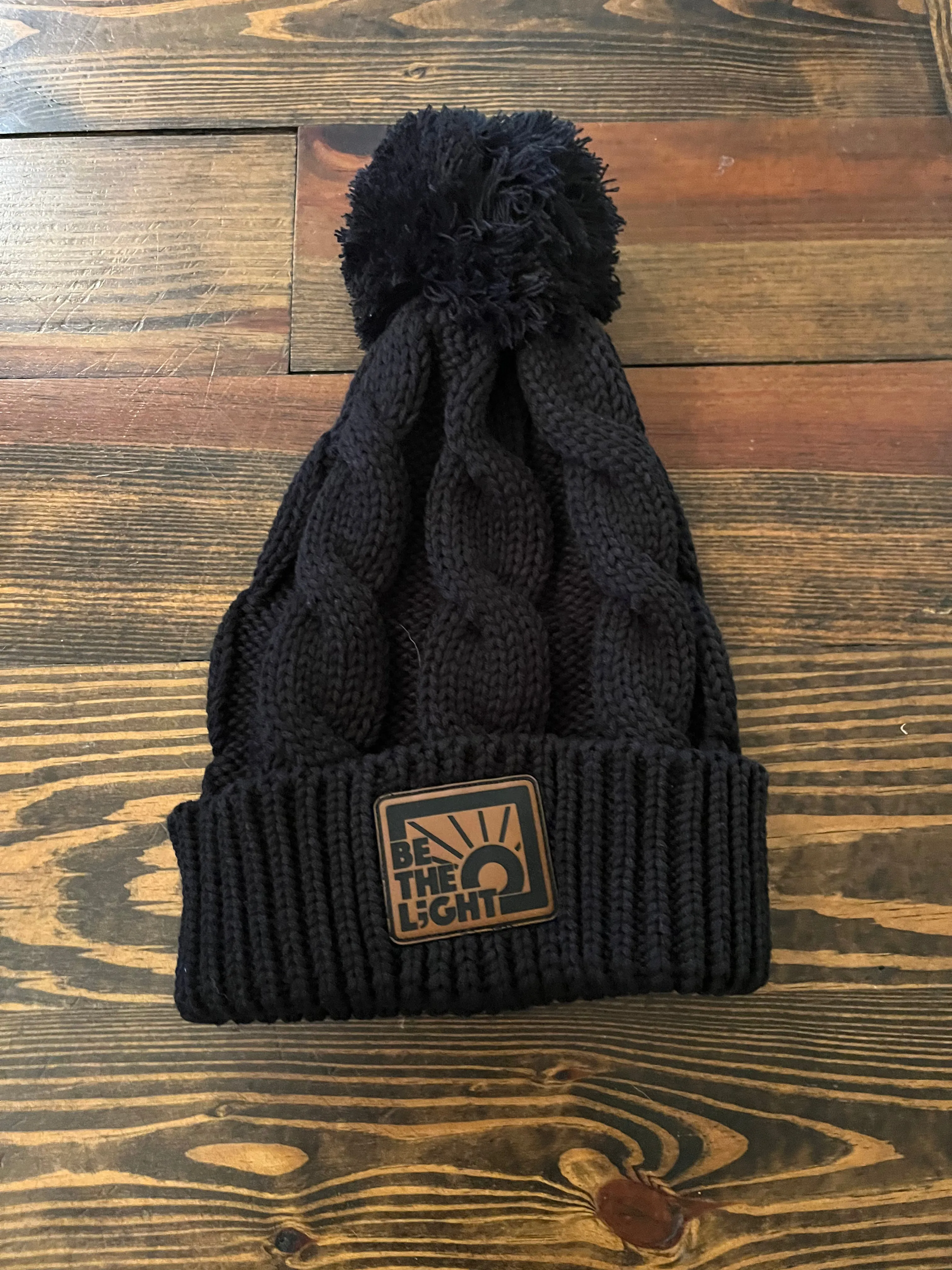 Be the L;ght Winter Beanie In Black