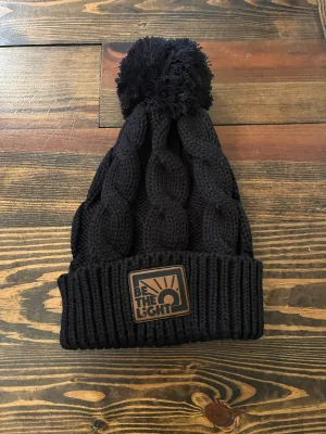 Be the L;ght Winter Beanie In Black