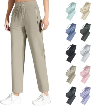 Beeswan Pants for Women Over 50 | Women's Breathable Ultra Stretch Quick Dry Pants | Casual Comfy Stretch Active Pant