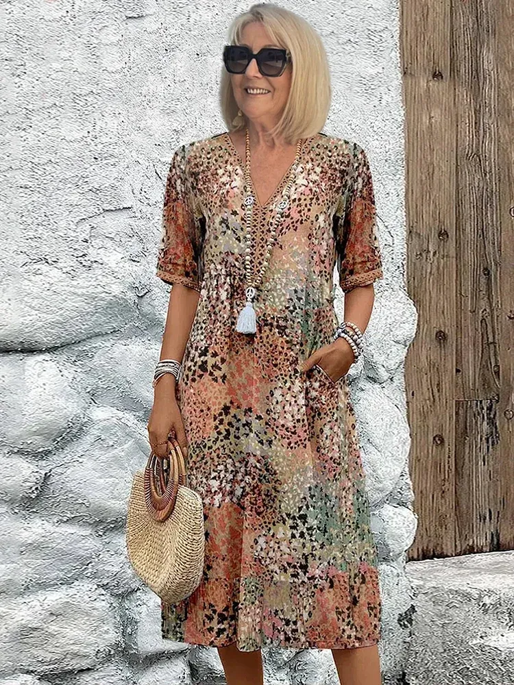 Bella - Graceflow Midi Dress