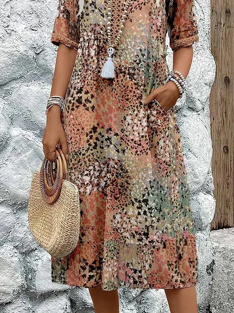 Bella - Graceflow Midi Dress