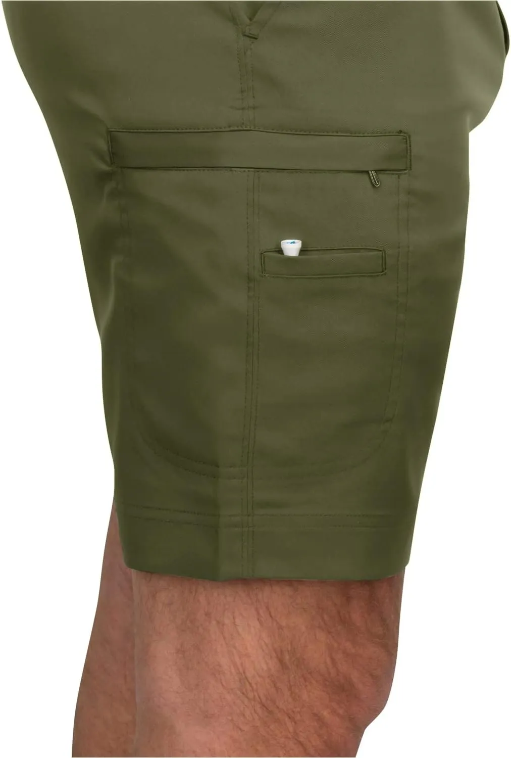 Cargo Golf Shorts for Men - Dry Fit, Large Pockets, Lightweight, Moisture Wicking, 4-Way Stretch