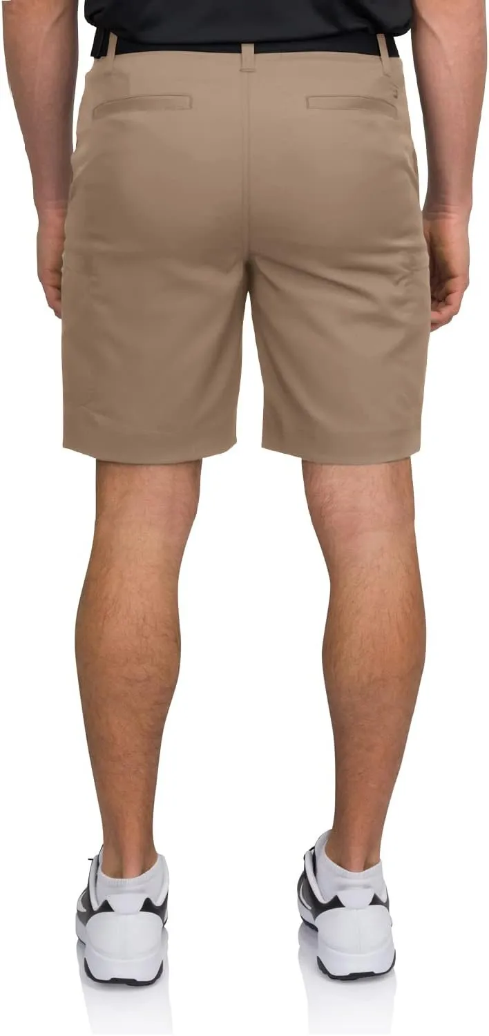 Cargo Golf Shorts for Men - Dry Fit, Large Pockets, Lightweight, Moisture Wicking, 4-Way Stretch