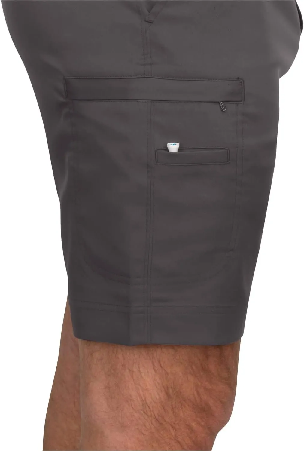 Cargo Golf Shorts for Men - Dry Fit, Large Pockets, Lightweight, Moisture Wicking, 4-Way Stretch