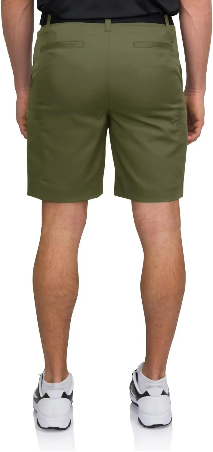 Cargo Golf Shorts for Men - Dry Fit, Large Pockets, Lightweight, Moisture Wicking, 4-Way Stretch