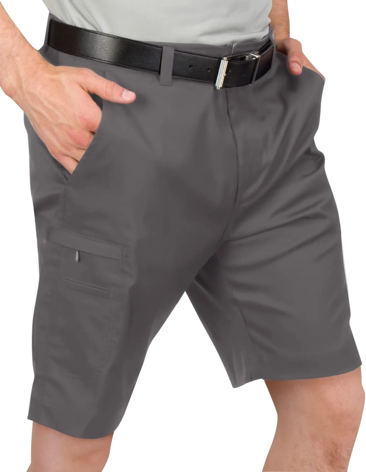 Cargo Golf Shorts for Men - Dry Fit, Large Pockets, Lightweight, Moisture Wicking, 4-Way Stretch