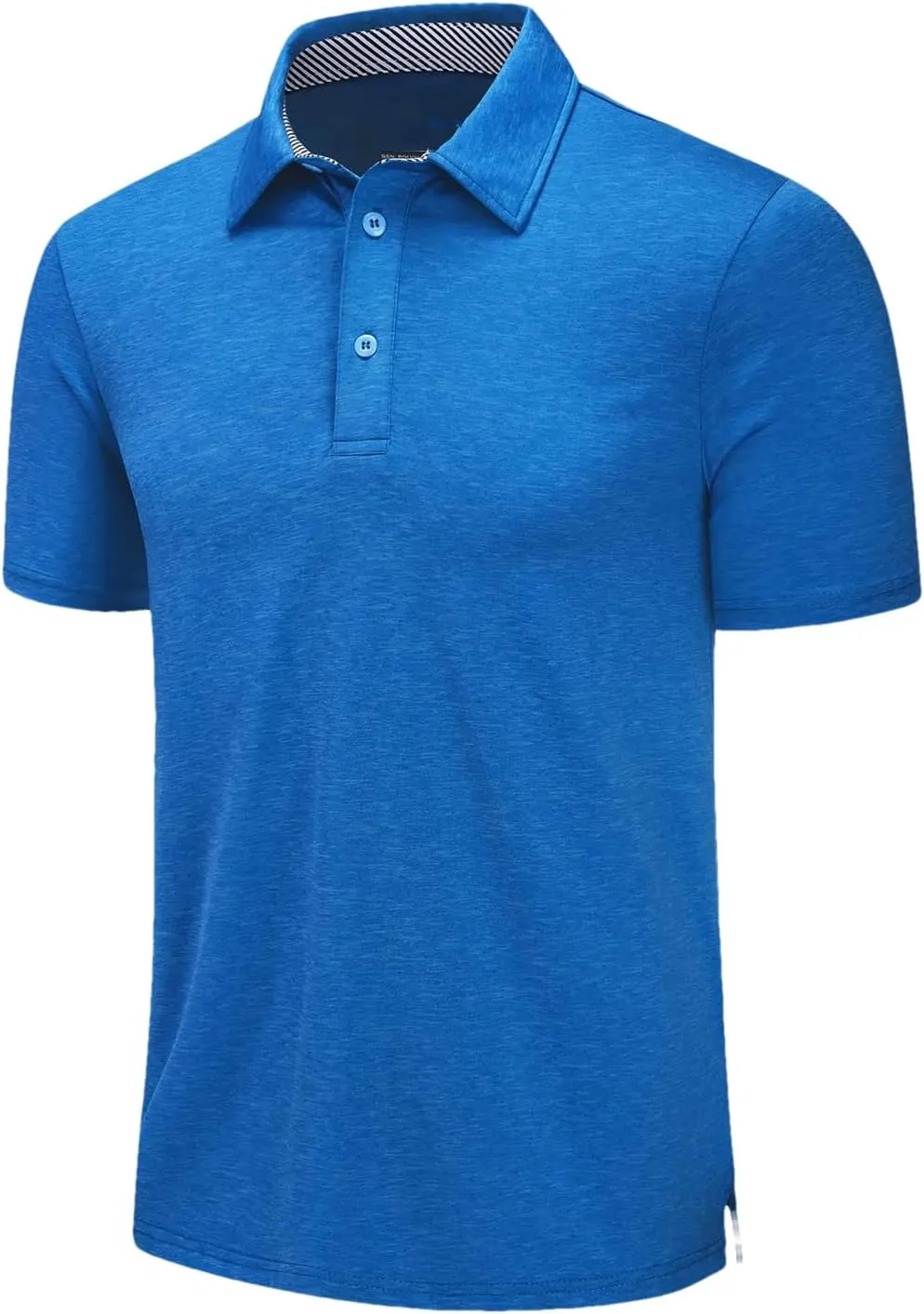 Dcvmvmn Mens Summer T-Shirts Casual Short Sleeve Polo Shirts Buttons Down Quick Dry Breathable Golf Pullover