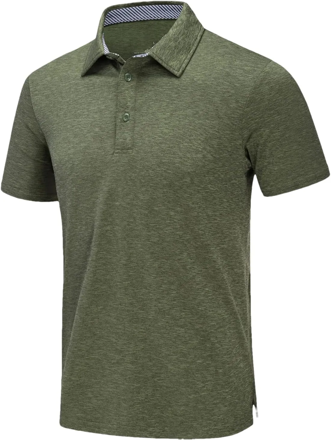 Dcvmvmn Mens Summer T-Shirts Casual Short Sleeve Polo Shirts Buttons Down Quick Dry Breathable Golf Pullover