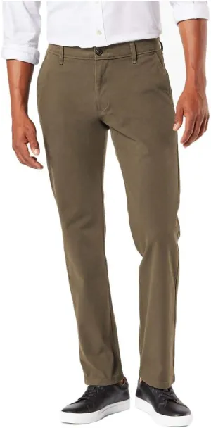 Dockers Men's Straight Fit Ultimate Chino with Smart 360 Flex (Regular and Big & Tall), Leather, 30W x 30L