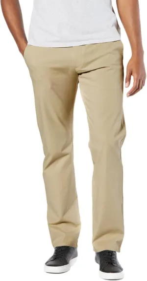 Dockers Men's Straight Fit Ultimate Chino with Smart 360 Flex (Regular and Big & Tall), New British Khaki, 40W x 34L