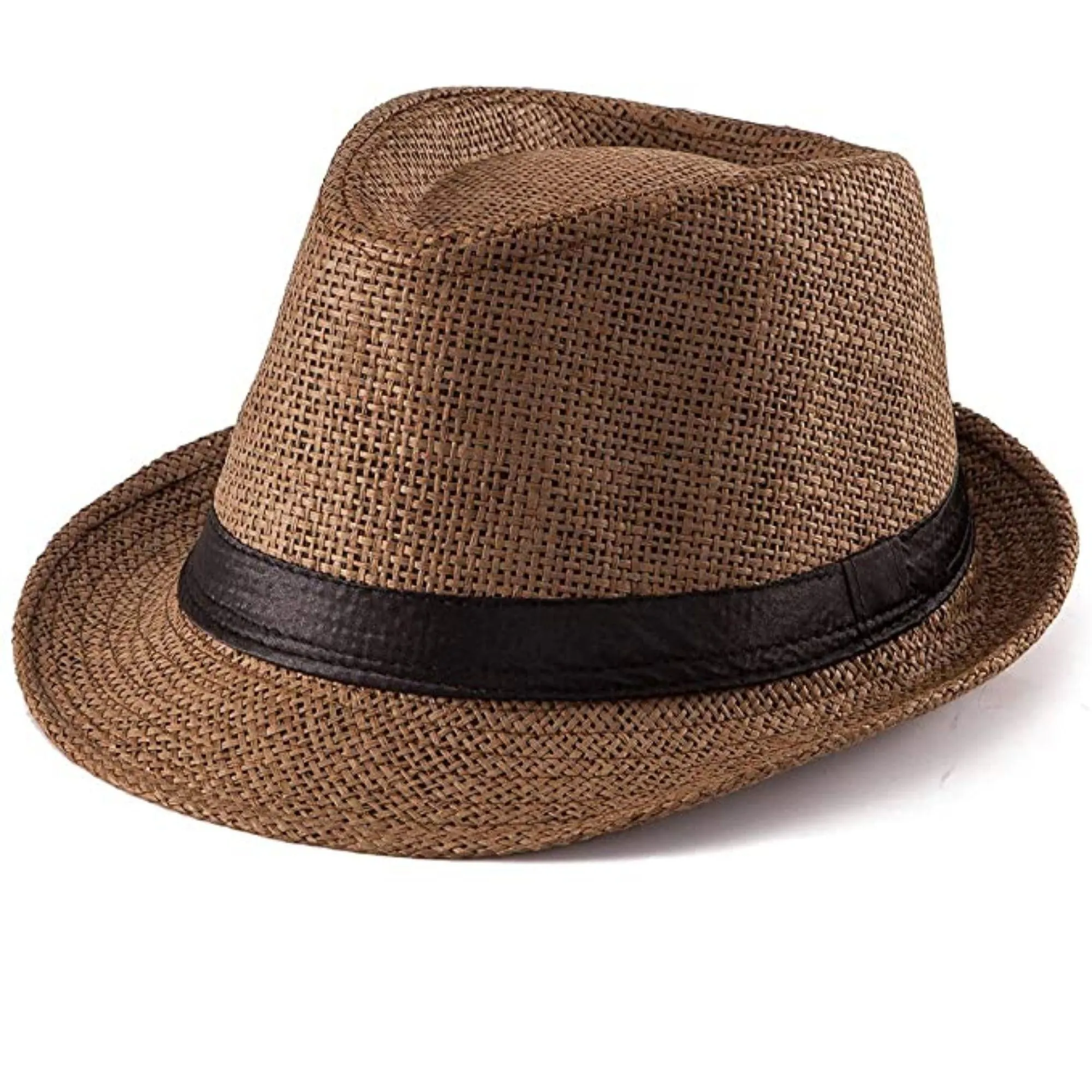 FabSeasons Brown Panama Hats