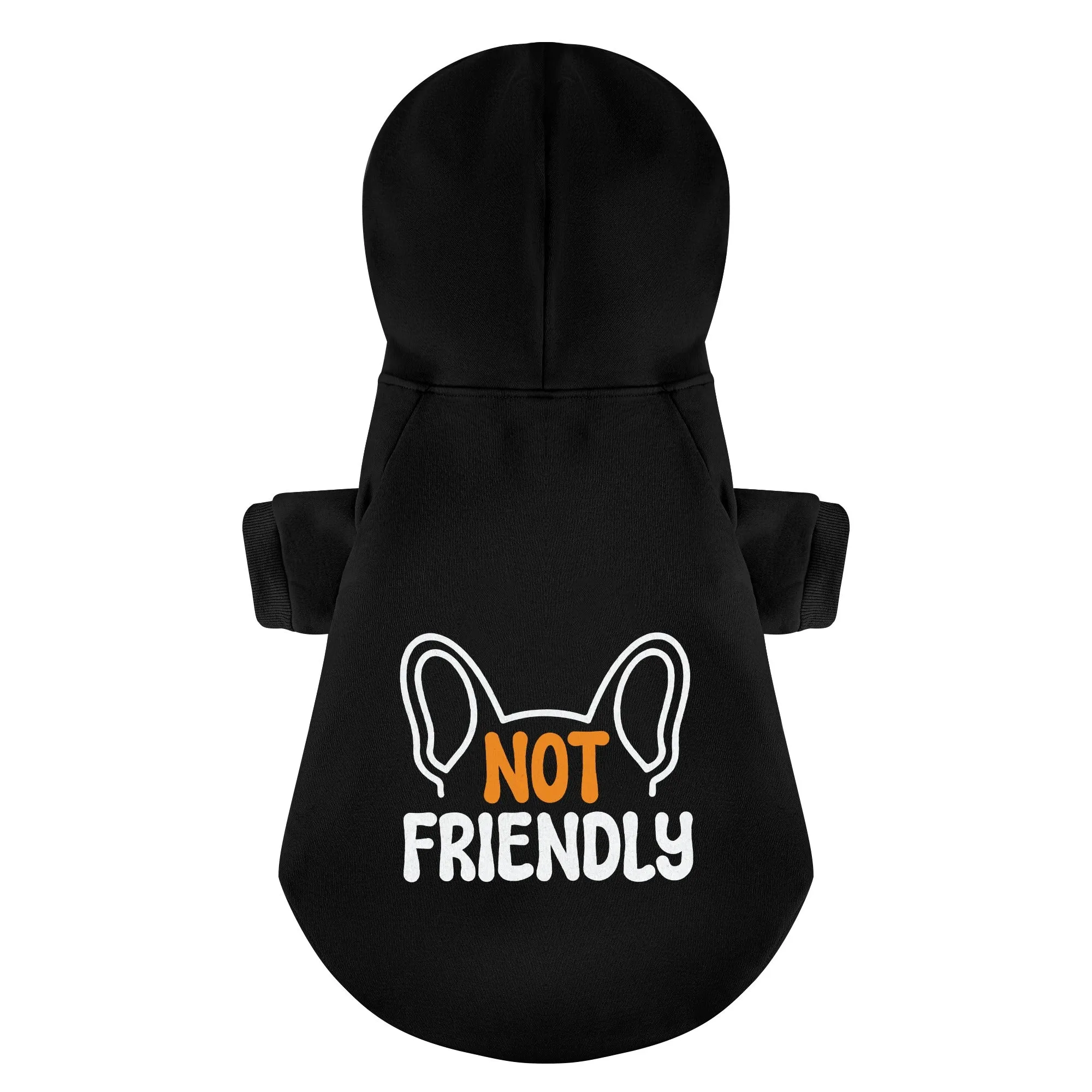 Friendly and Not Friendly - Matching French Bulldog Hoodies – Stylish, Cozy & Personalized!
