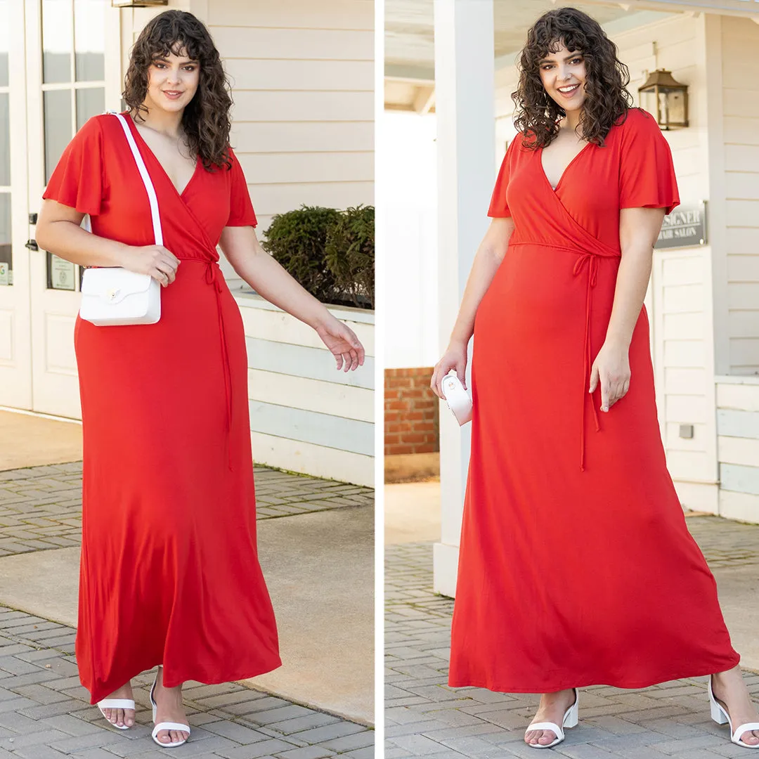 Fun And Joy Dress, Red