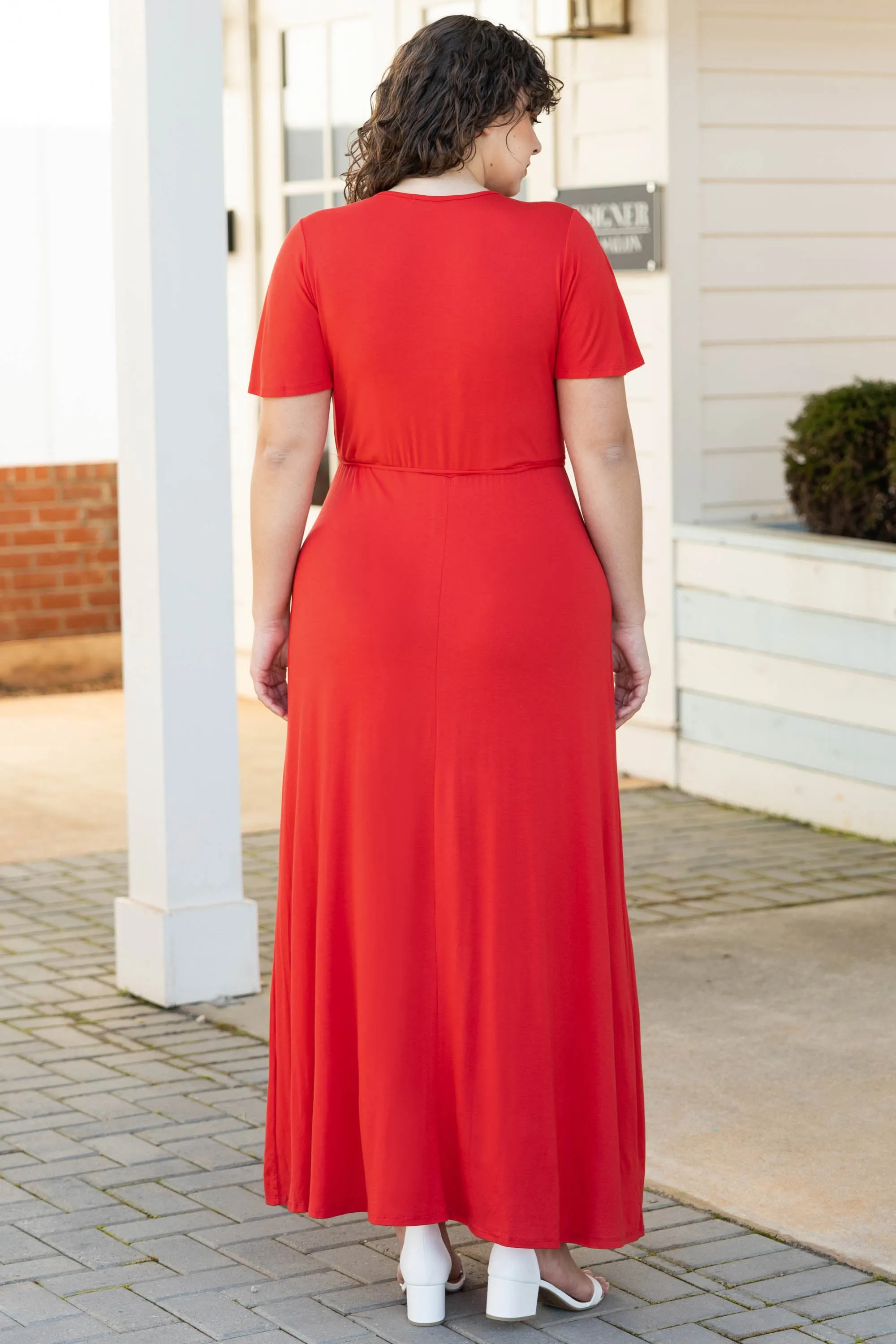 Fun And Joy Dress, Red