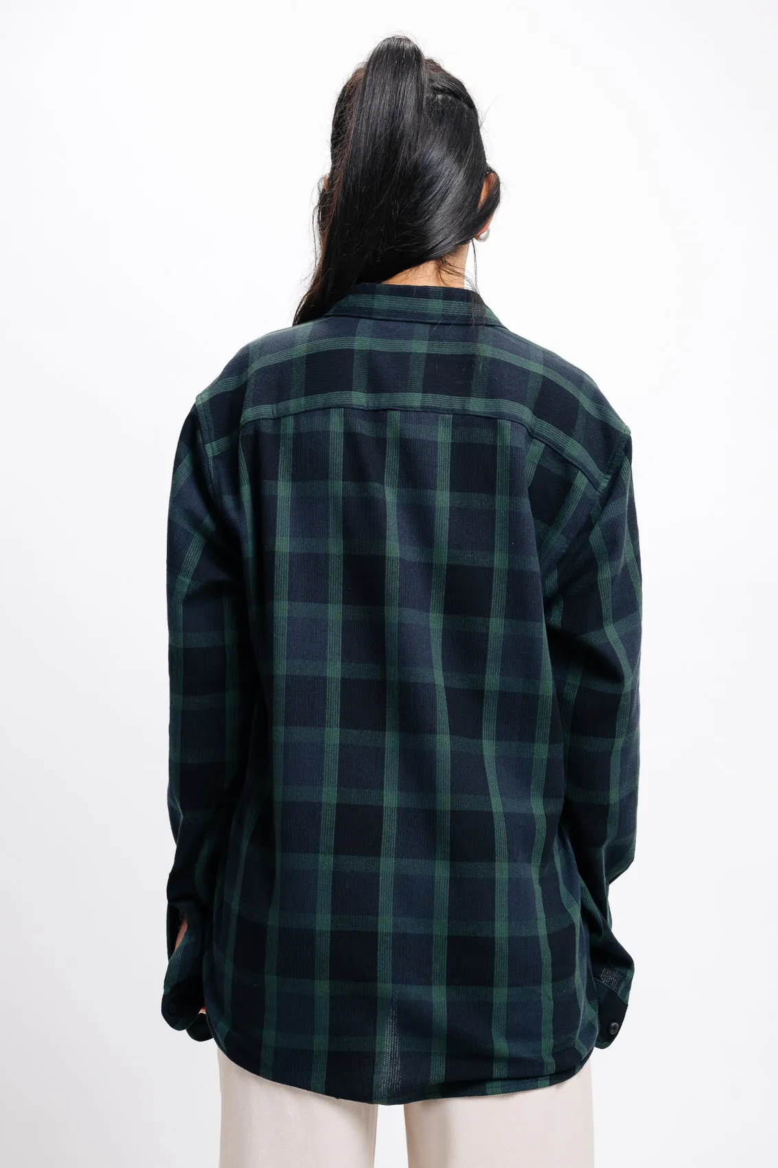 Indigo Checkered Shirt