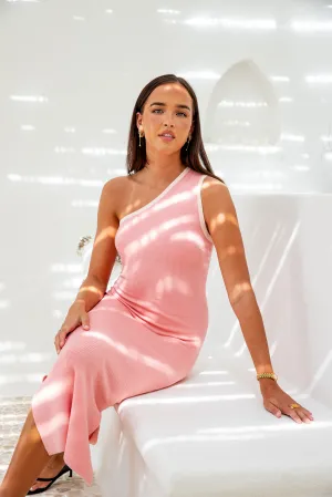 Jaykowa Midi Dress -Peach