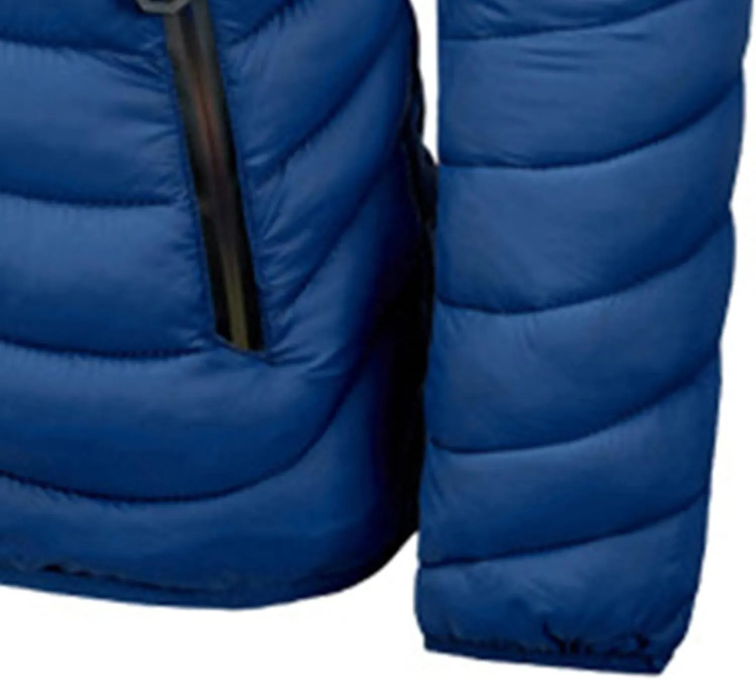 JEsilunmaMY Men's Puffer Jacket with Removable Hood Casual Insulated Hooded Padded Cotton Coat Slim Packable Down Jacket