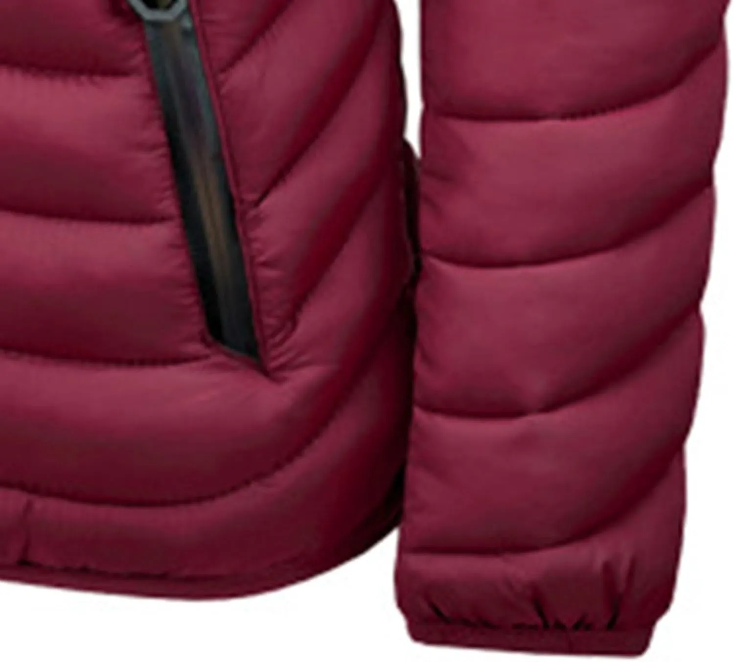 JEsilunmaMY Men's Puffer Jacket with Removable Hood Casual Insulated Hooded Padded Cotton Coat Slim Packable Down Jacket