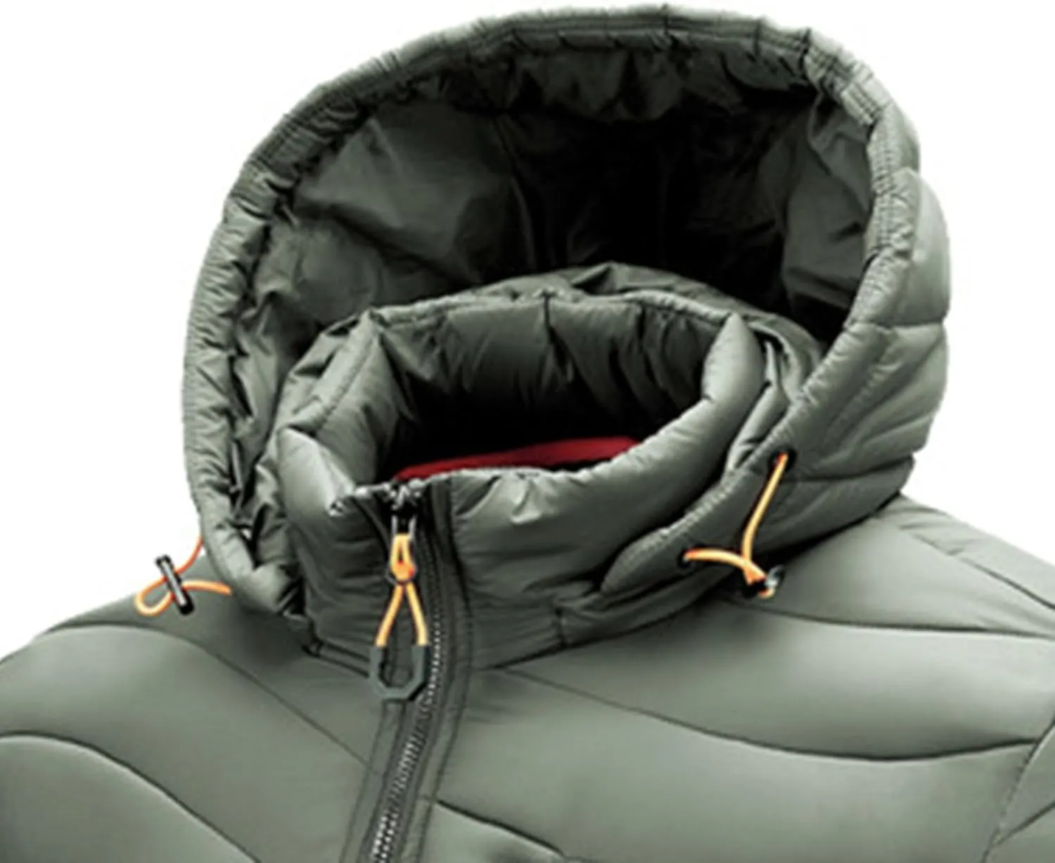 JEsilunmaMY Men's Puffer Jacket with Removable Hood Casual Insulated Hooded Padded Cotton Coat Slim Packable Down Jacket