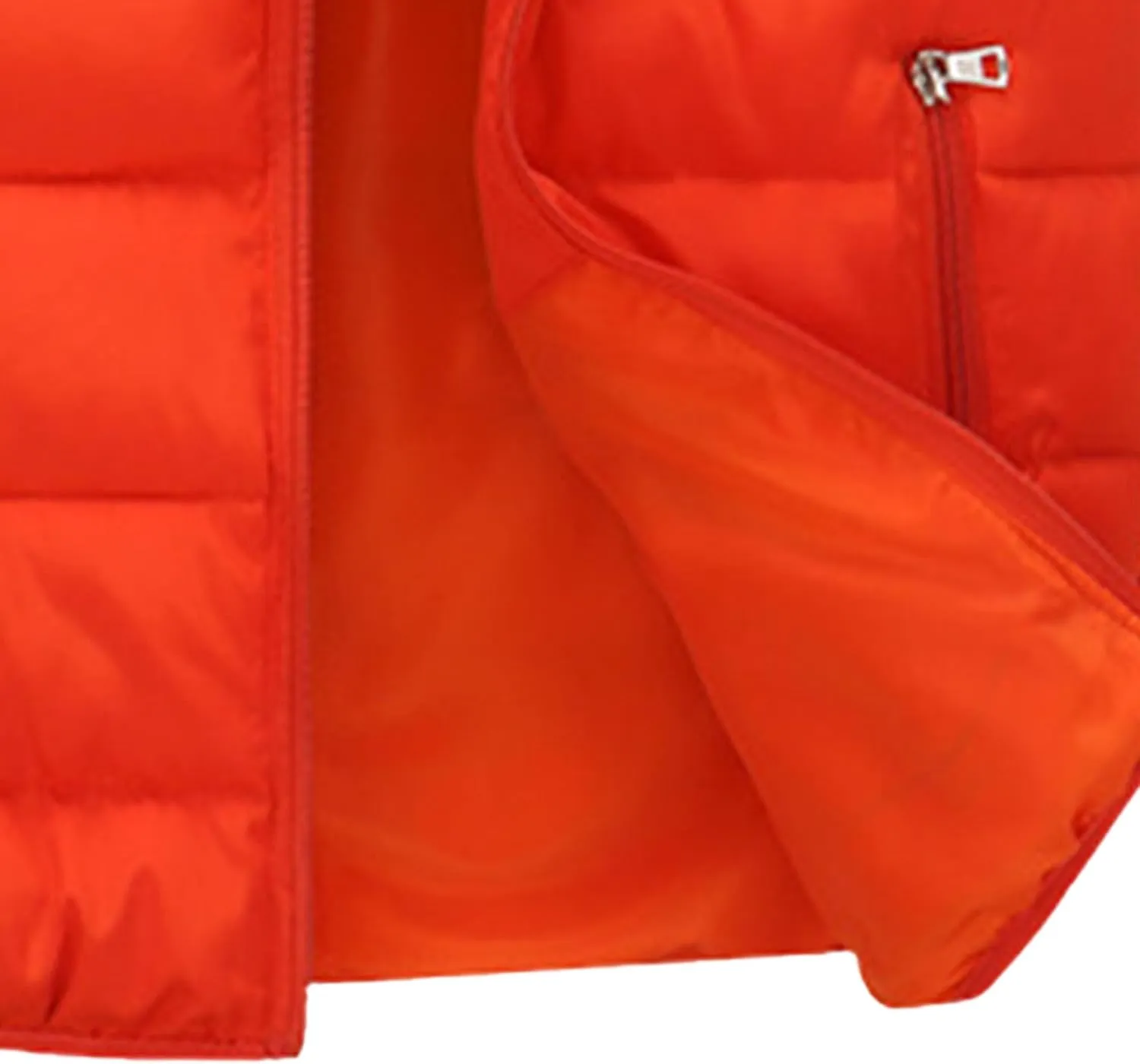 JEsilunmaMY Men's Winter Puffer Vest with Detachable Hood Sleeveless Thicken Warm Cotton Down Vest Casual Padded Vest Coats