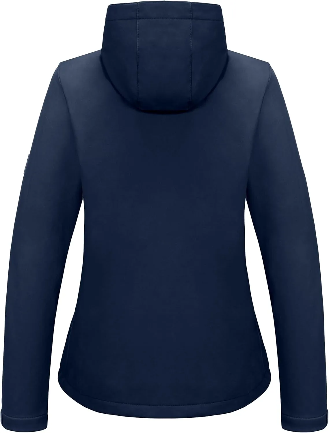 Little Donkey Andy Women's Softshell Jacket Hooded Windproof Fleece Lined Jackets, Lightweight