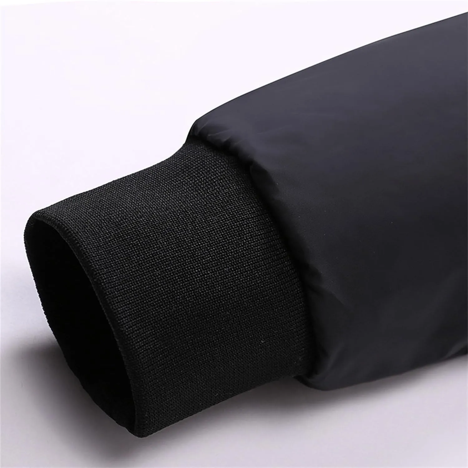 Men's Casual Cotton Bomber Jacket Stand Collar Lightweight Flannel Jacket Casual Loose Padded Cargo Coats