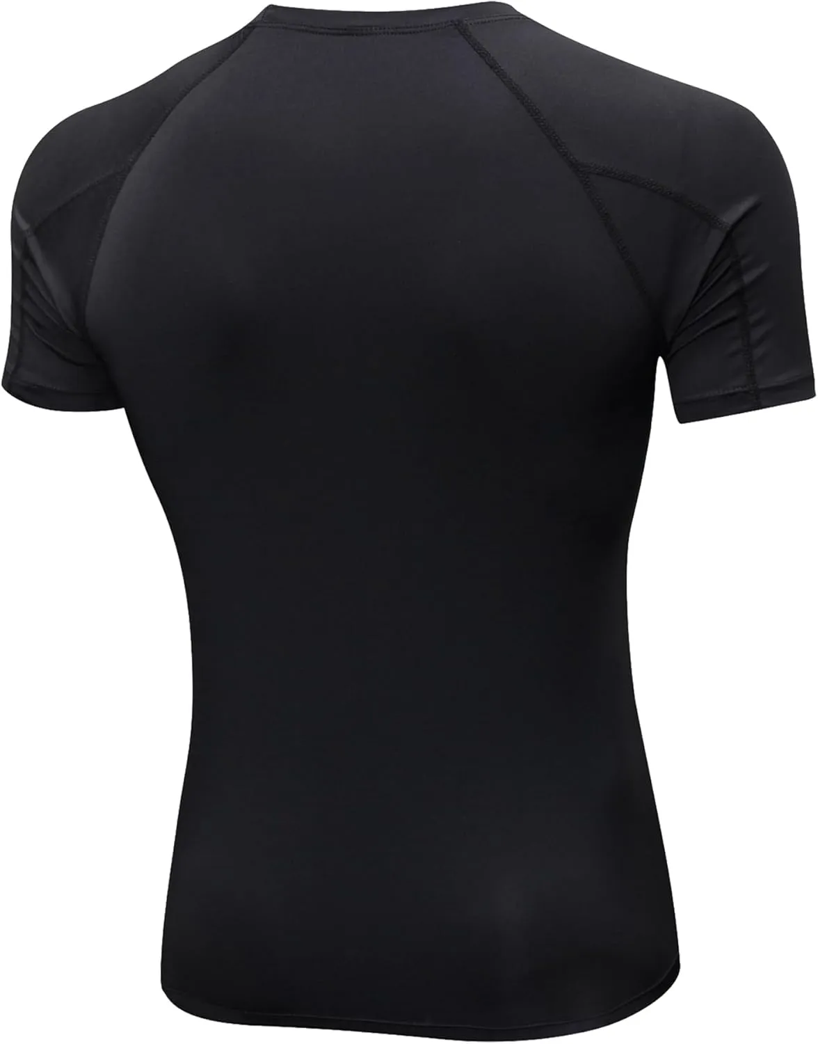Men's Compression Shirts Short Sleeve Breathable Sports Athletic Quick Dry Tops Workout Base Layer Cycling T-Shirts