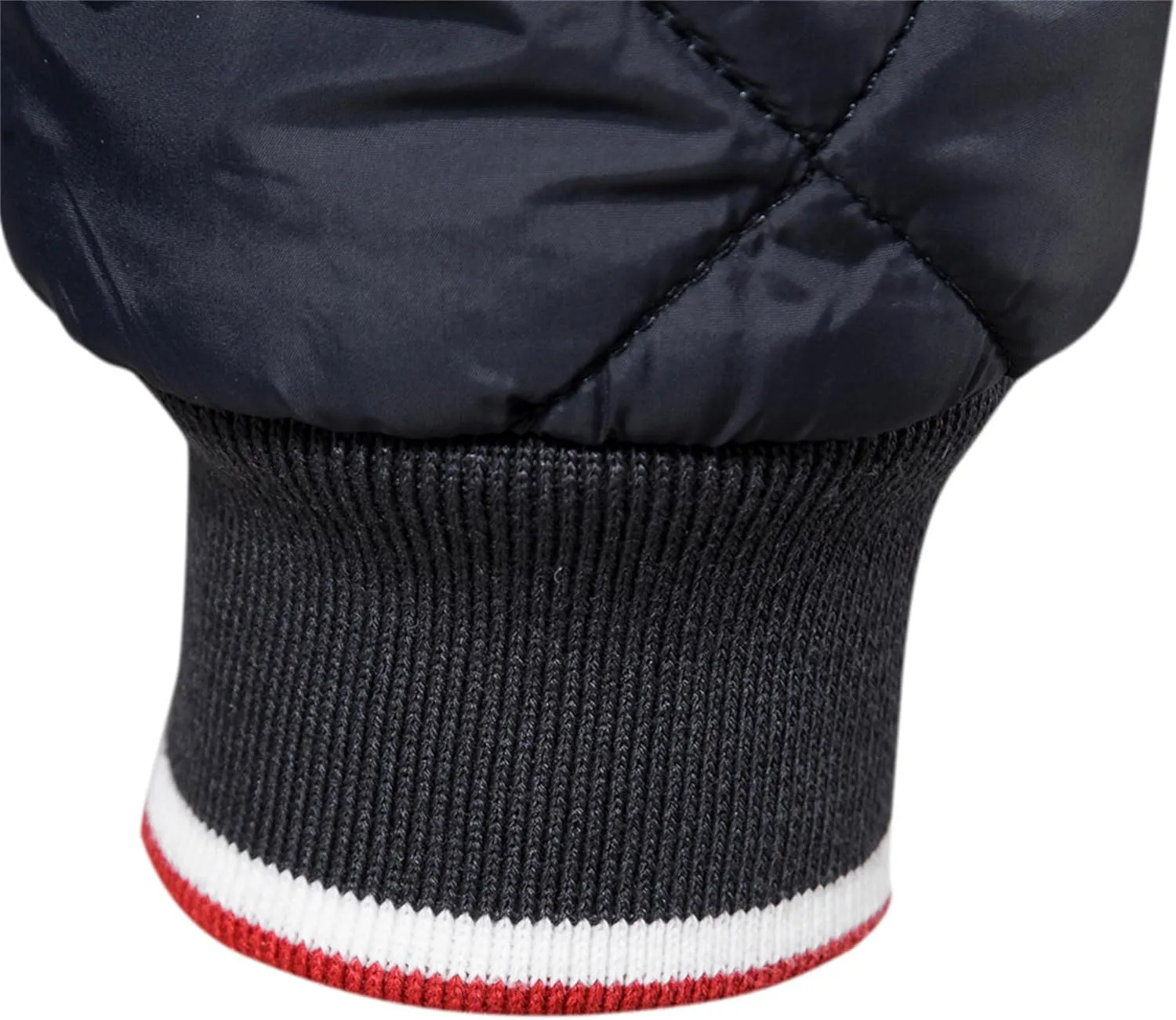 Men's Zip Up Diamond Bomber Jackets Lightweight Casual Cotton Quilted Jacket Warm Padded Coat with Zipper Pocket