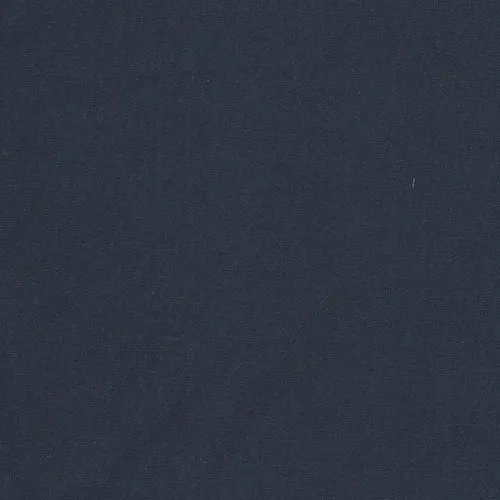 Navy Dark Polyester/Cotton Poplin 6 Ounce Woven Fabric - SKU 481