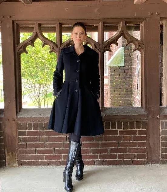 Princess Coat - Cashmere & Wool Blend