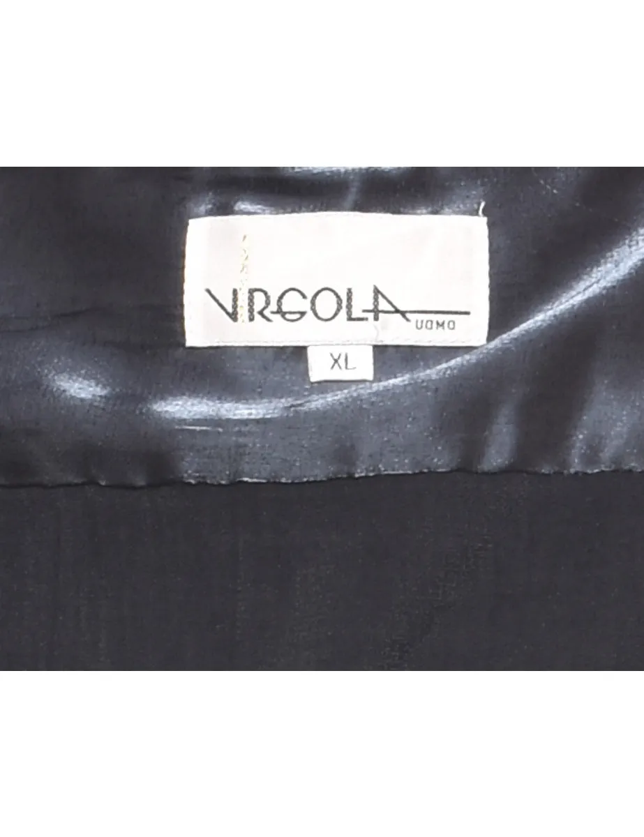 Silver Classic Shiny Shirt - XL