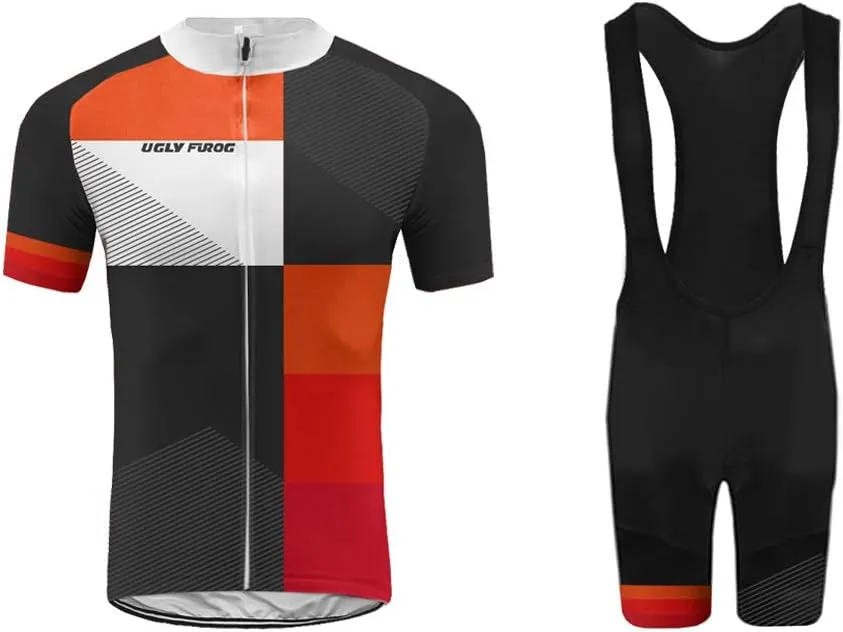 UGLY FROG Men's Bicycling Jersey Bike Cloth Cycling Shirts Tops Breathable Jacket