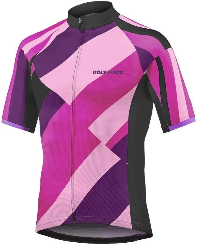 UGLY FROG Men's Bicycling Jersey Bike Cloth Cycling Shirts Tops Breathable Jacket