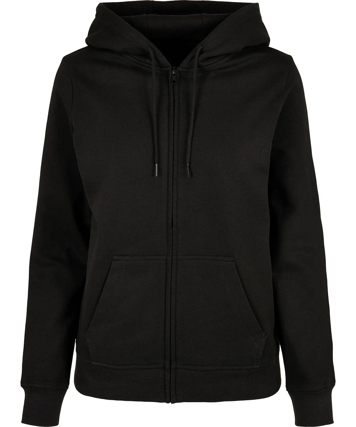 Womens basic zip hoodie | Olive