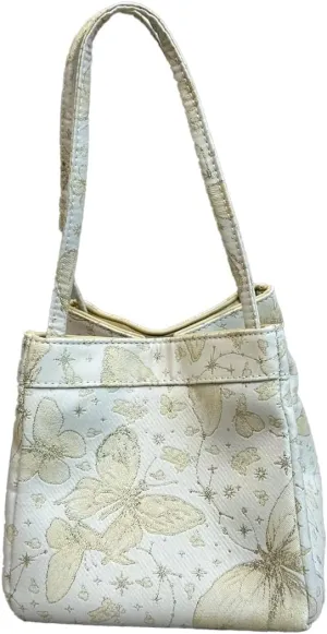 Womens Silk Soft Bucket Bag