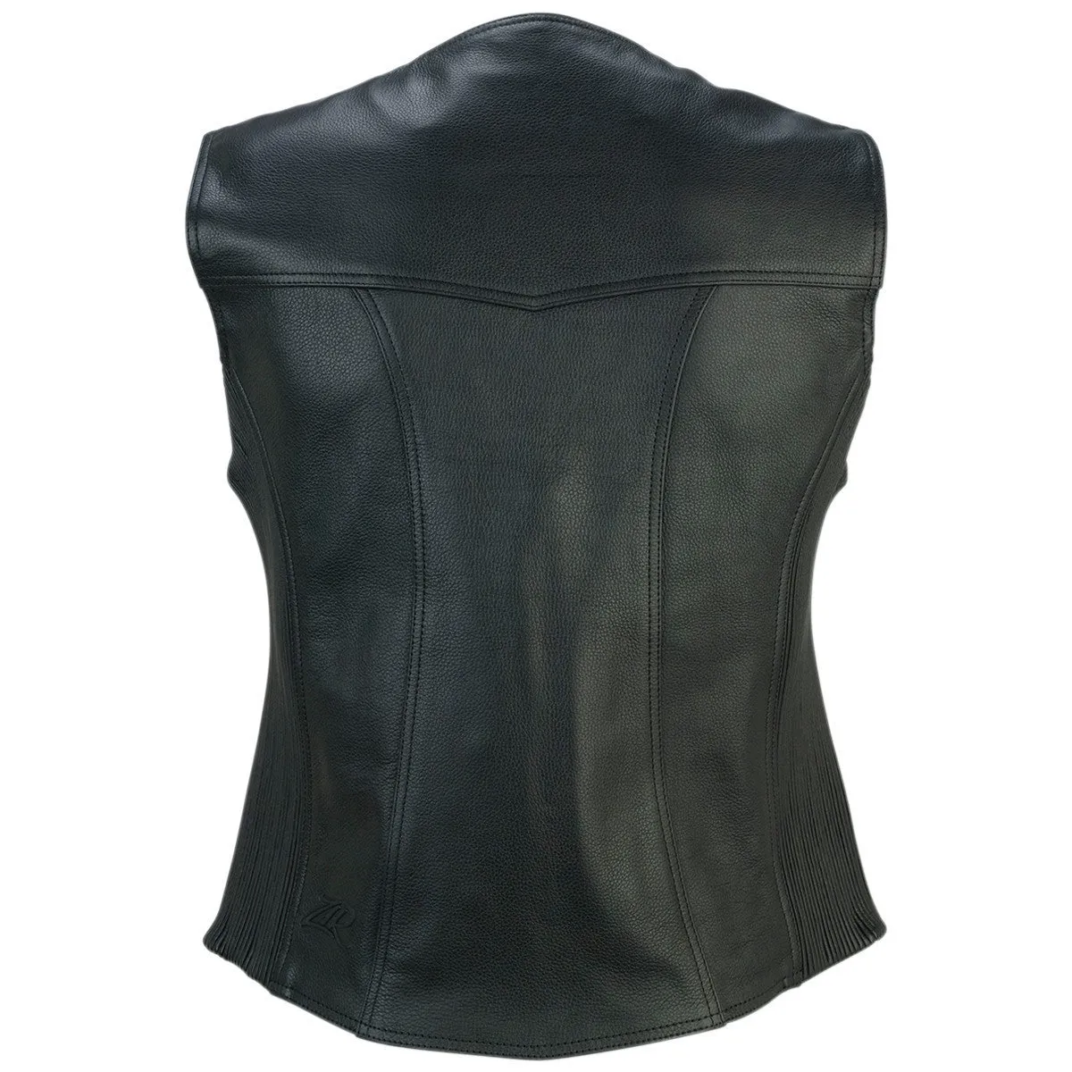 Z1R Women's Scorch Leather Vest